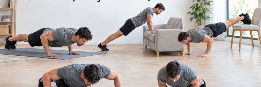 Home chest workout exercises for building chest muscles without gym equipment